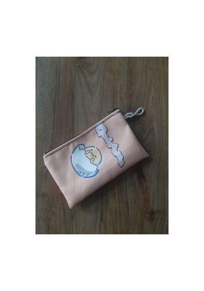 Sanrio Karakterleri Gudetama Desenli Tasarım Kalaemlik - Cüzdan Diğer