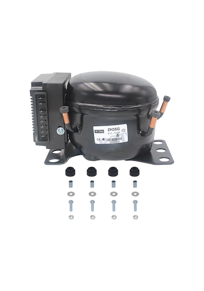 Cr90 12/24 V Dc 220 90 Litre Uyumlu Araç Tekne Karavan Marin İçin Mini Bar Buzdolabı Zh35g Kompresör