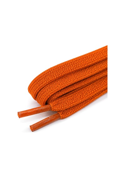 Hapshoe 100 Cm Yassı 5 Mm Turuncu Spor Ayakkabı Bağcığı