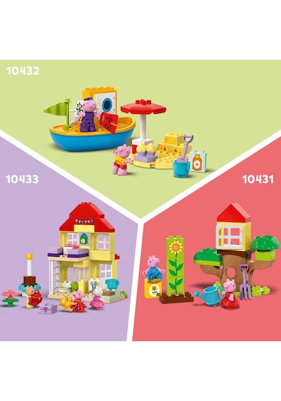 LEGO® DUPLO® Peppa Pig Süpermarket 10434 - 2+ Eğitici Oyuncak Yapım Seti (70 Parça)