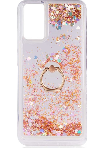 Zore Galaxy Uyumlu A02s Kılıf Milce Kapak - Gold Gold