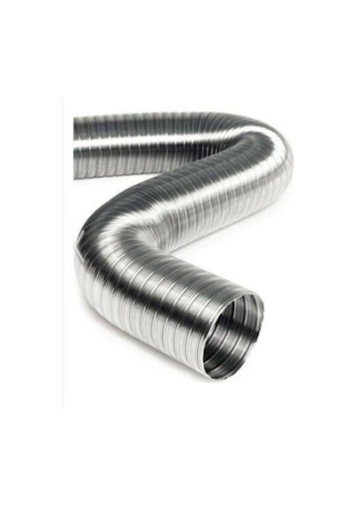 Kupa Alüminyum Aspiratör Borusu 120 MM. - 2 M