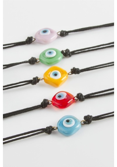 Nazar Cam Bileklik Mavi