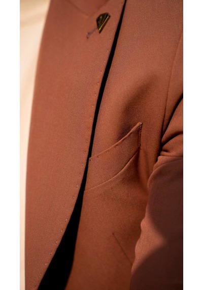 Dupont Classics Dupont Slim Fit Sivri Yaka 6 Drop Çift Yırtmaç Torba Cep Puntolu 2'li Takım Elbise Kahve-antik Dupont Classics Dupont Slim Fit Sivri Yaka 6 Drop Çift Yırtmaç Torba Cep Puntolu 2'li Takım Elbise Kahve-antik