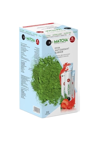 Japanese Matcha Tea Green Tea Detox Antıoxıdant Burner 6boxx 20 Pcs