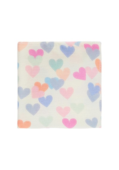 Civil Baby Kalp Empirme 75x75 Cm Battaniye - Ekru
