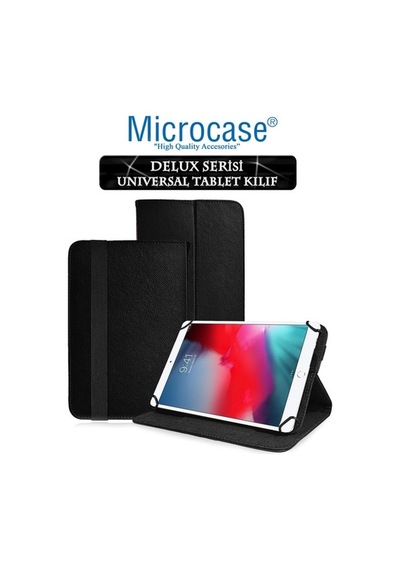 Apple Uyumlu iPad, Air 10.5 2019 Delüx Seri Universal Standlı Deri Kılıf + Nano