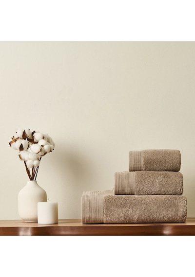 Soft Premium Banyo Havlusu - Bej - 70x140 Cm Çok Renkli