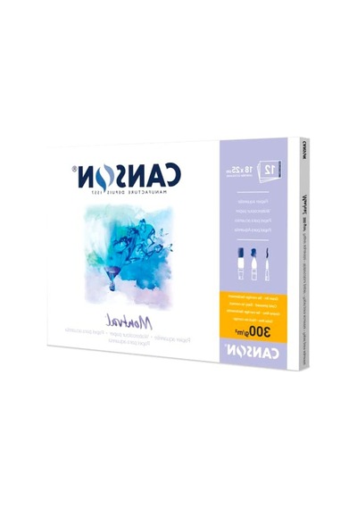 Pad Canmontv 12s 18x25 300g Suluboya Blokları 0
