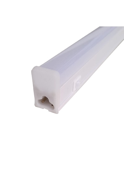 Anahtarlı T5 Led Bant Armatür 220v 18w 120 Cm 4 Adet Beyaz Işık Beyaz