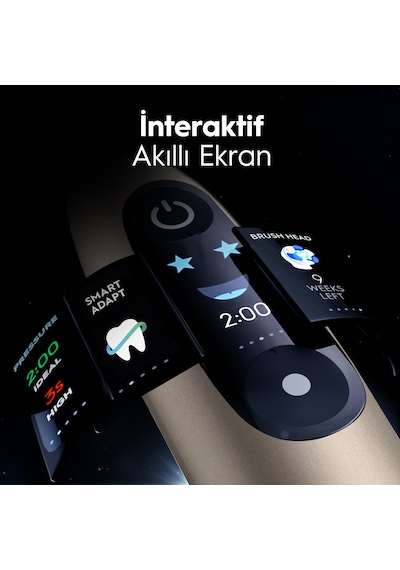 Oral-b İo 10 Şarjlı Diş Fırçası - Gold Şarjlı