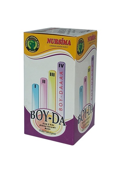 Boy-Da Uzam X Gıda Bitkisel Karışımlı Macun 420 gr