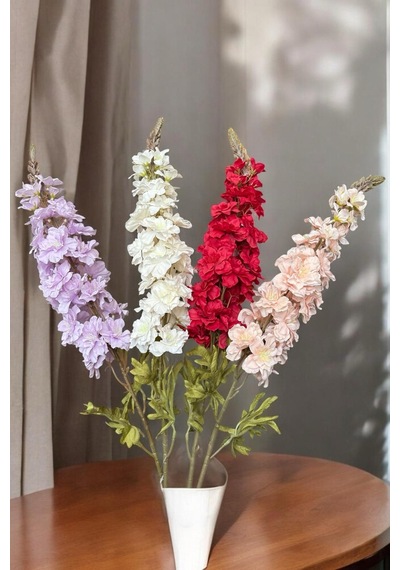 Yapay Çiçekçiniz Çok Renkli Yapay Delphinium Düğün Dekorasyon Çiçeği