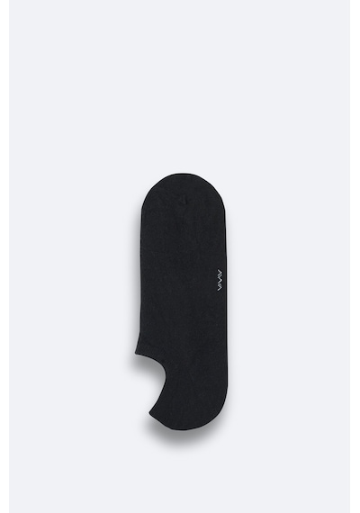Erkek Siyah Havlu Tabanlı Bambu Sneaker Çorap B008559