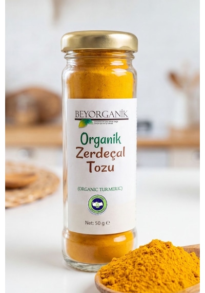Beyorganik Organik Zerdeçal Öğütülmüş 50 G