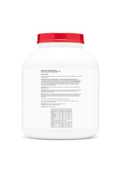 Gnc Pro Whey Protein 2201 G 64 Servis - Bisküvi Ve Krema Aromalı