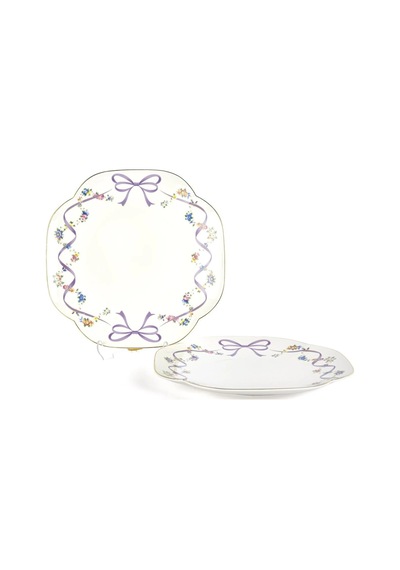 2li Romantic Charm Servis Tabağı 25cm-5444 Çok Renkli
