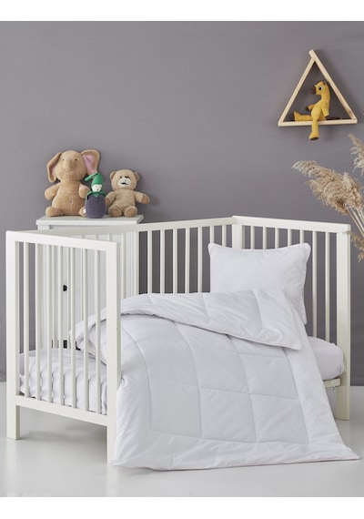 Komfort Home Pamuklu Bebek Yorganı + Yastık