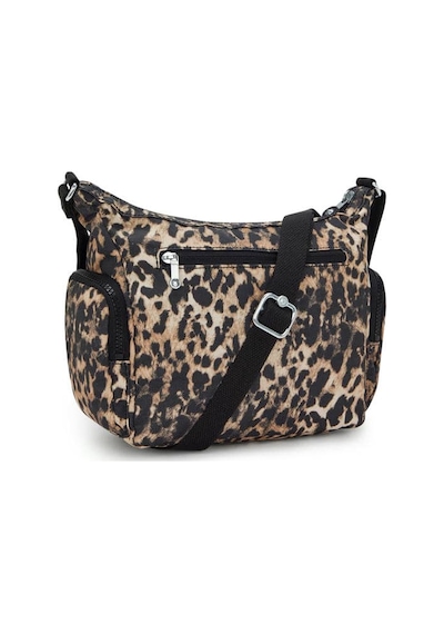 Kipling Gabb S Küçük Boy Omuz Çantası Leopar
