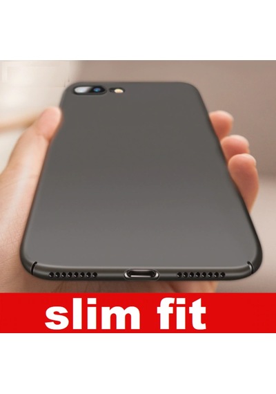 Apple Uyumlu iPhone 8 Plus Ince Mat Kaliteli Kilif 275179558 - Kampanya-Renk / Cam Ekran Koruyucu (+15 Tl)-Lacivert