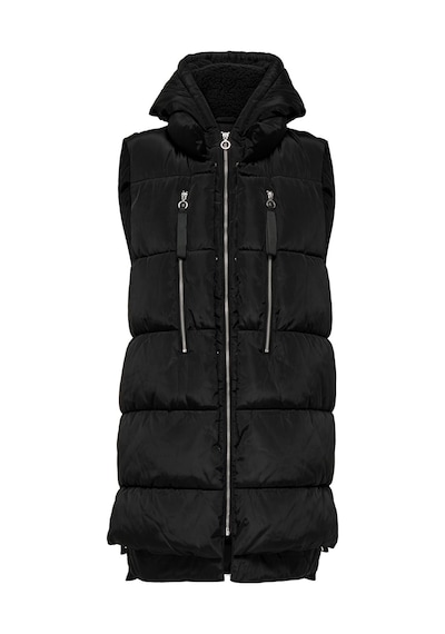 Only Onlnora Puffer Waistcoat Cc Otw Kadın Yeleği 15235033-BLACK Siyah