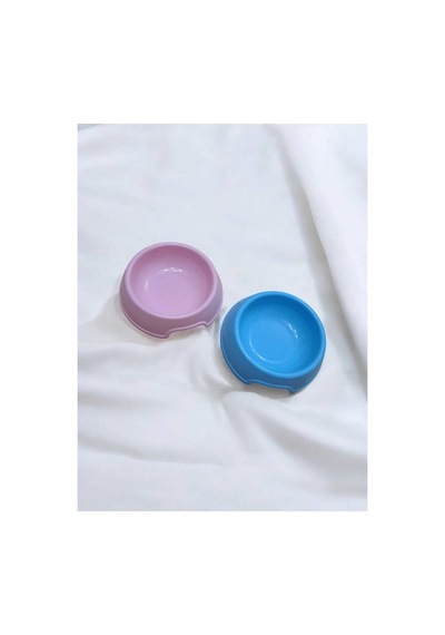 Yuvarlak Mama Kabı Pembe - 658262469