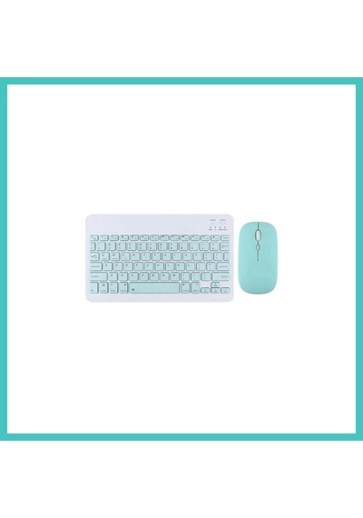 Ny Joy Kyb71 Kablosuz Türkçe Q Klavye Mouse Set - Açık Yeşil Nyjoybz Diğer