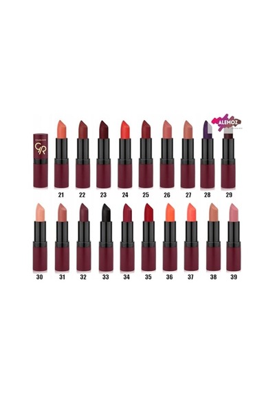 Matte Lipstick No: 19 - Yoğun Pigmentli Kadifemsi Mat Ruj Diğer