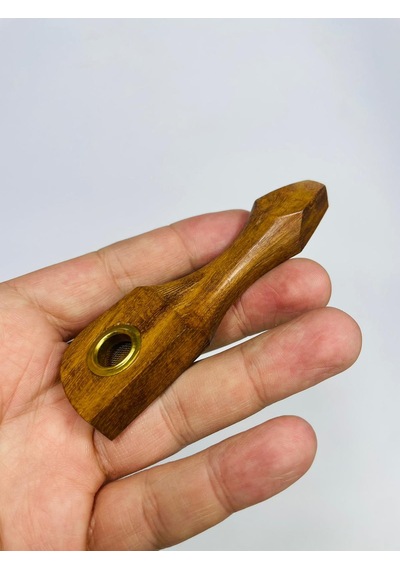 Ahşap Bambu Minik Ceplik Pipo //10cm