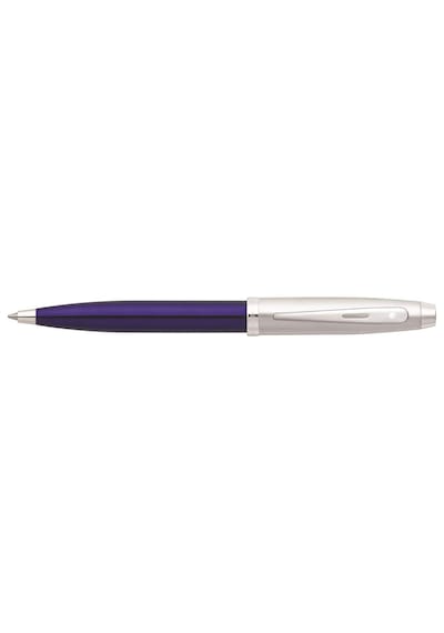 9308-2 Sheaffer 100 Tükenmez Kalem Mavi - Krom Beyaz
