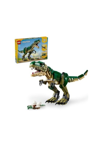 T-rex Temalı Yaratıcı Oyuncak Yapım Seti 3'ü 1 Arada