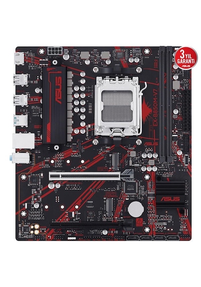 Asus Ex-b850m-v7 Ddr5 Hdmı Pcıe 5.0 Am5 Matx