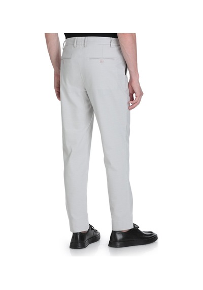 Hatemoğlu Taş Rahat Kesim Yandan Cepli Keten Jogger Pantolon 35863 Taş