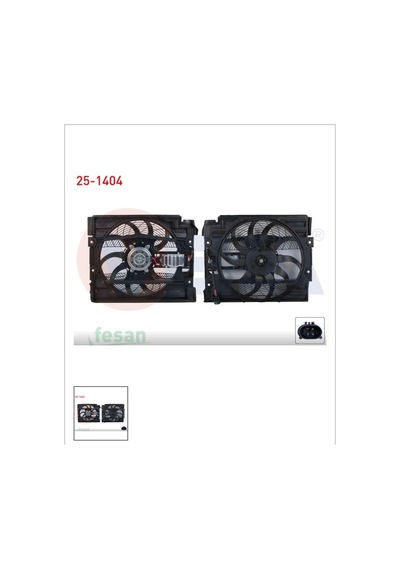 Bmw 5seri 3fişli E39 5.20i 5.23i 5.25i Tds 5.28i 5.30i 5.40i Ac 1998-2003 Tekli Fan Motoru