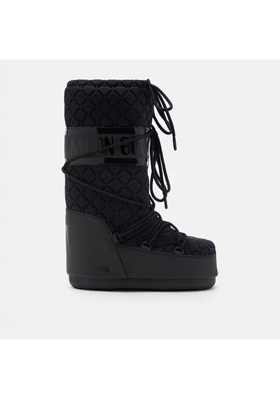 Kar Botu Kadın 80d1402930-n001 Moon Boot Icon Quilt Black Siyah