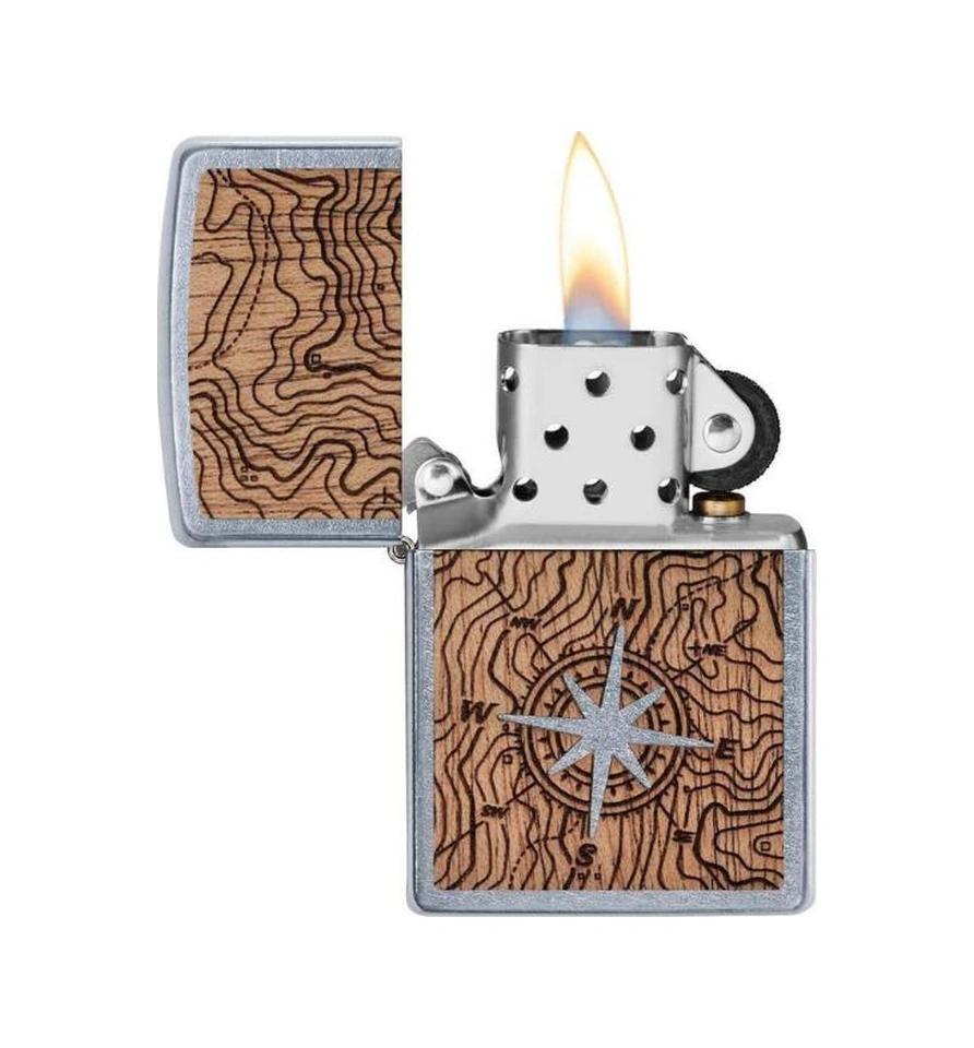 Zippo Woodchuck Compass 49055 8-1 Çakmak