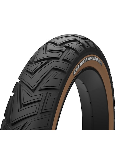 Cst Rıde Ambro 20x4.0 Telli Dış Lastik Seti 1.5mm Zırhlı Kahverengi Yanak 2 Dış + 2 İç Lastik