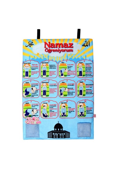 Cırtlı Pano Namaz Kılmayı Öğreniyorum
