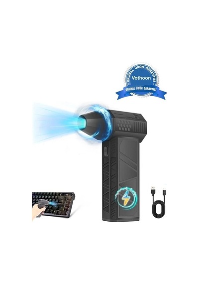 Turbo Jet 130000rpm Şarjlı Turbo Jet Şiddetli Fan Güçlü Hava Üfleyici Araç Süpürgesi 4000 Mah 52m/sec Diğer