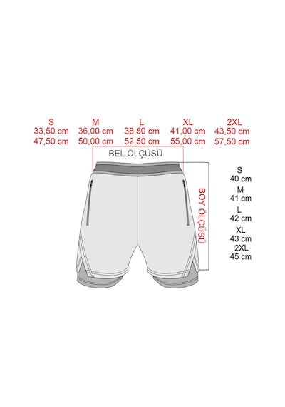 Nature The Brand Lacivert Unisex Fitness Ve Gym Şortu Mavi