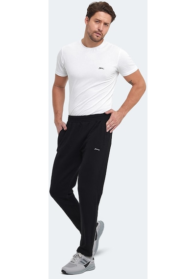 Slazenger SAMOUEL IN Erkek Cepli Siyah Eşofman Altı