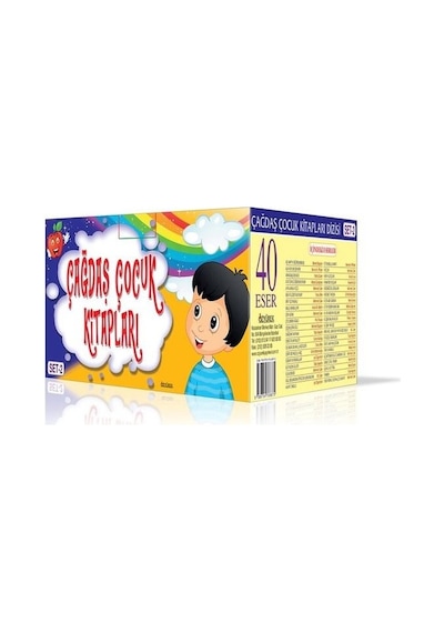 Çağdaş Çocuk Kitapları Dizisi 2 (40 Kitap Kutulu)- Özyürek Yayınevi