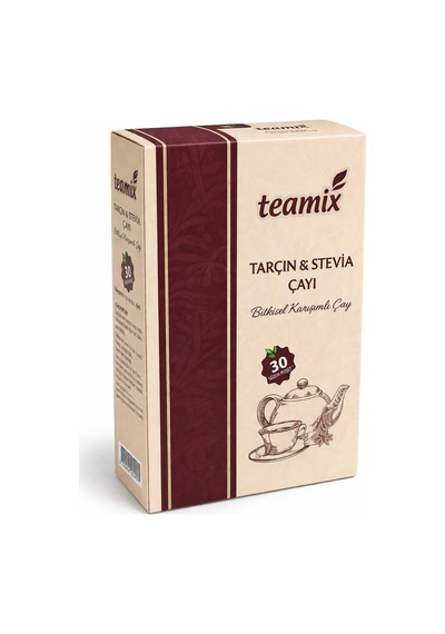 Tarçın Stevia Çayı 60 Gr 30 Süzen Poset