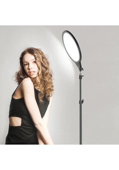 Freewolf 10 İnç Ring Light 3 Modlu Tripod Youtuber Tiktok Çekim Işıklı Telefon Tutucu Influencer
