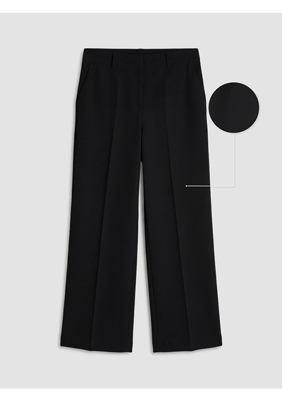 Lcwaıkıkı Classic Siyah Regular Fit Kadın Pantolon