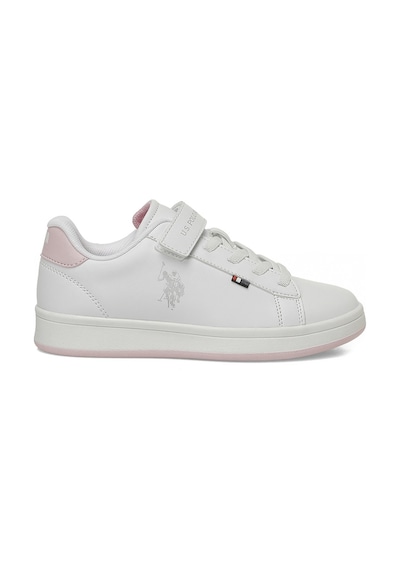 U.s. Polo Assn. Enıya Jr 6fx Beyaz Kız Çocuk Sneaker 000000000102155726 Beyaz-pudra