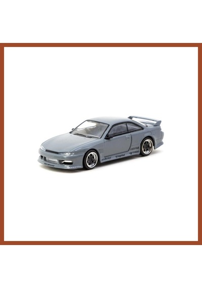 Tarmac Works 1/64 Model Araç S 14 Grey Pro Çok Renkli