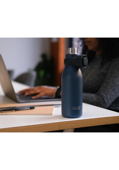 Joseph Joseph Jj Loop Termos Şişe, Mavi, 500 Ml Çok Renkli
