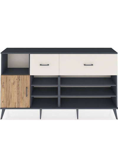 Arges Konsol 6 Raflı 2 Çekmeceli Tek Kapaklı 176x30x99 Antrasit-çam/aytaşı Atlas Çam/aytası - Antrasıt Arges Konsol 6 Raflı 2 Çekmeceli Tek Kapaklı 176x30x99 Antrasit-çam/aytaşı Atlas Çam/aytası - Antrasıt