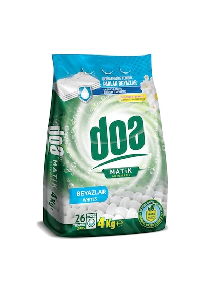 Doa Matik Deterjan Beyazlar 4 Kg